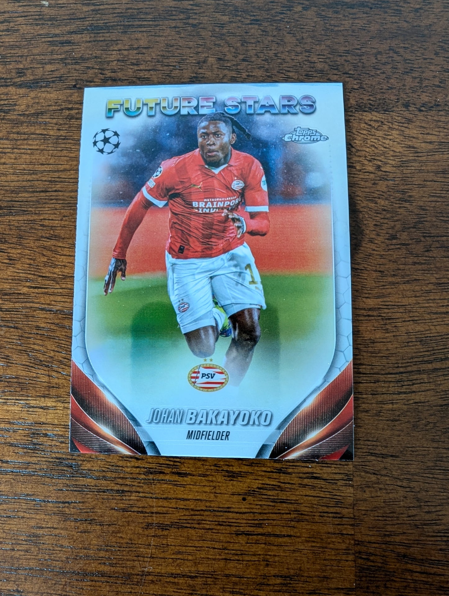 Johan Bakayoko - PSV Eindhoven - Topps Chrome - #33 - Future Stars