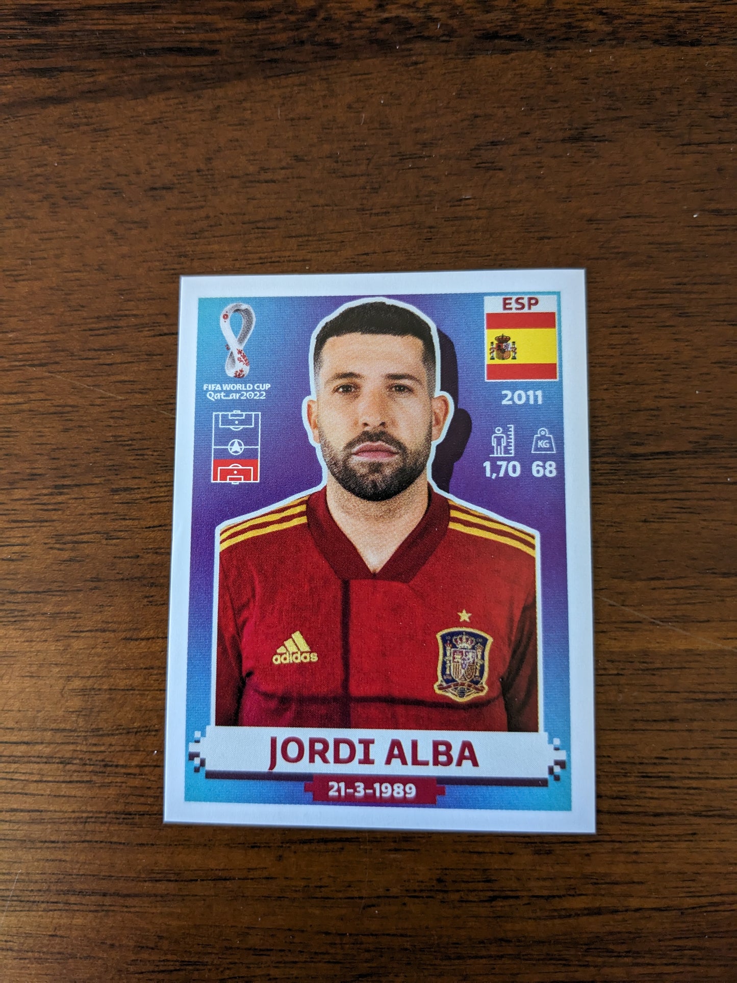 2022 Panini World Cup Qatar Stickers - Spain - ESP3 ESP4 ESP7 ESP10