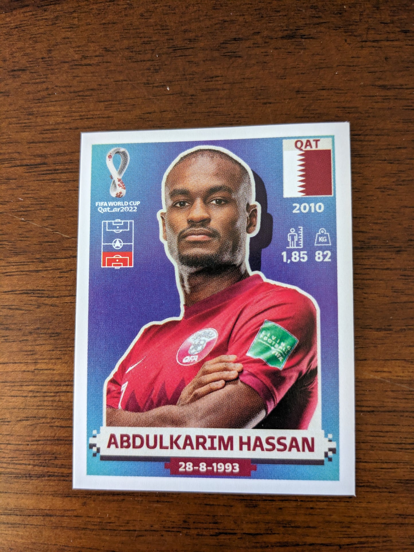 2022 Panini World Cup Qatar Stickers - Qatar - QAT2 QAT7 QAT9 QAT10 QAT11 QAT12 QAT13 QAT19