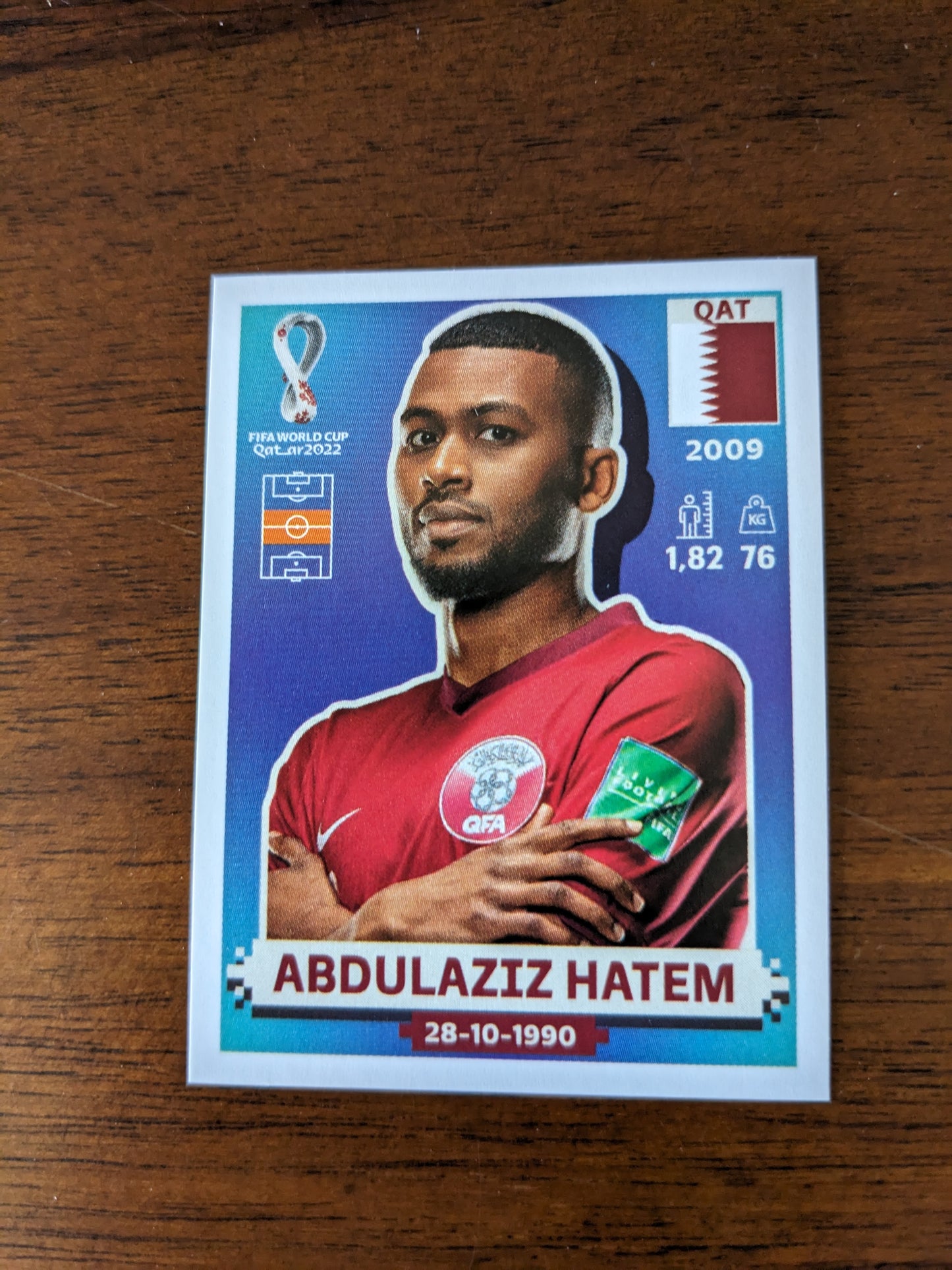 2022 Panini World Cup Qatar Stickers - Qatar - QAT2 QAT7 QAT9 QAT10 QAT11 QAT12 QAT13 QAT19