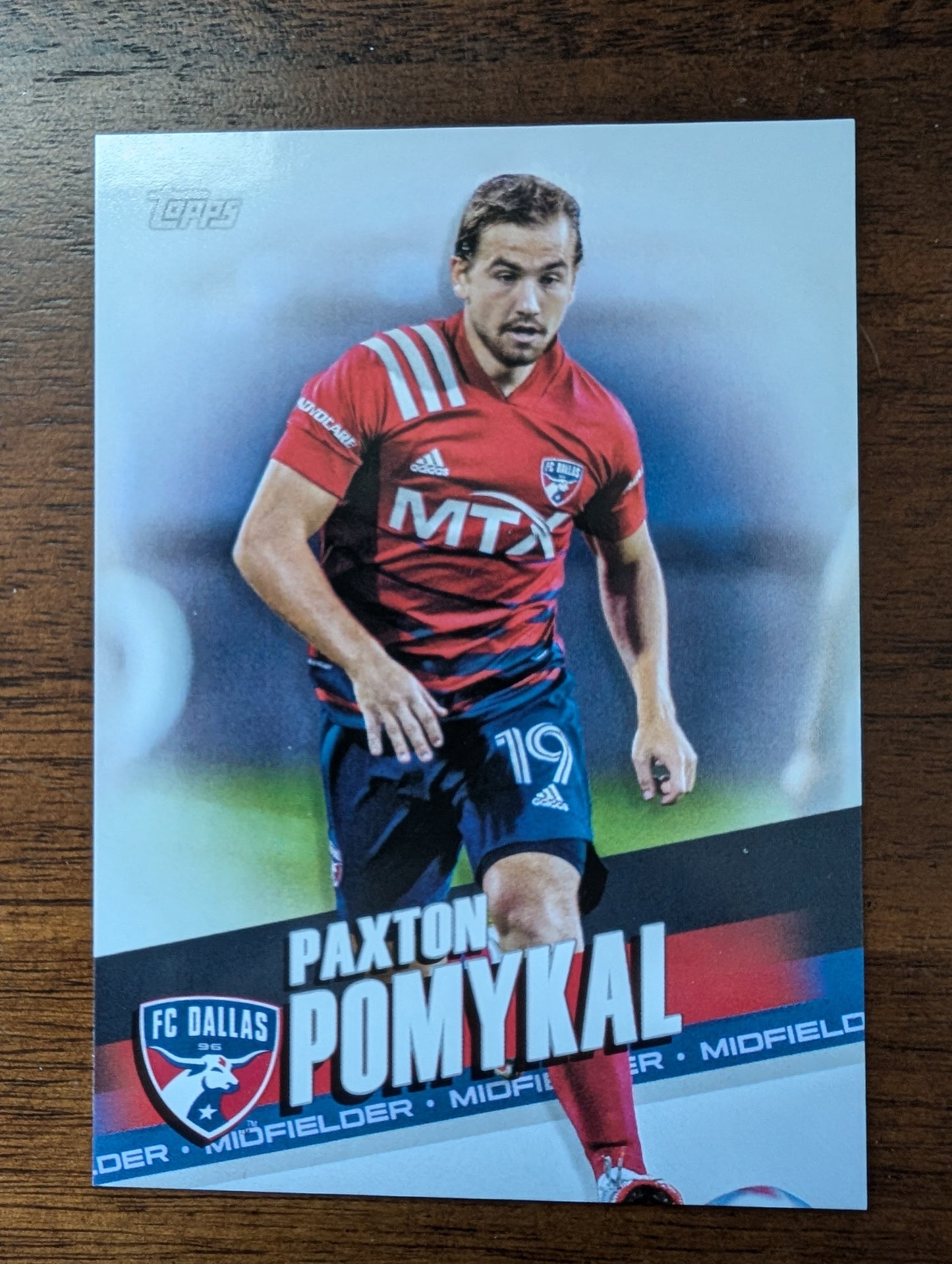 Paxton Pomykal - FC Dallas - Topps Major League Soccer - #70