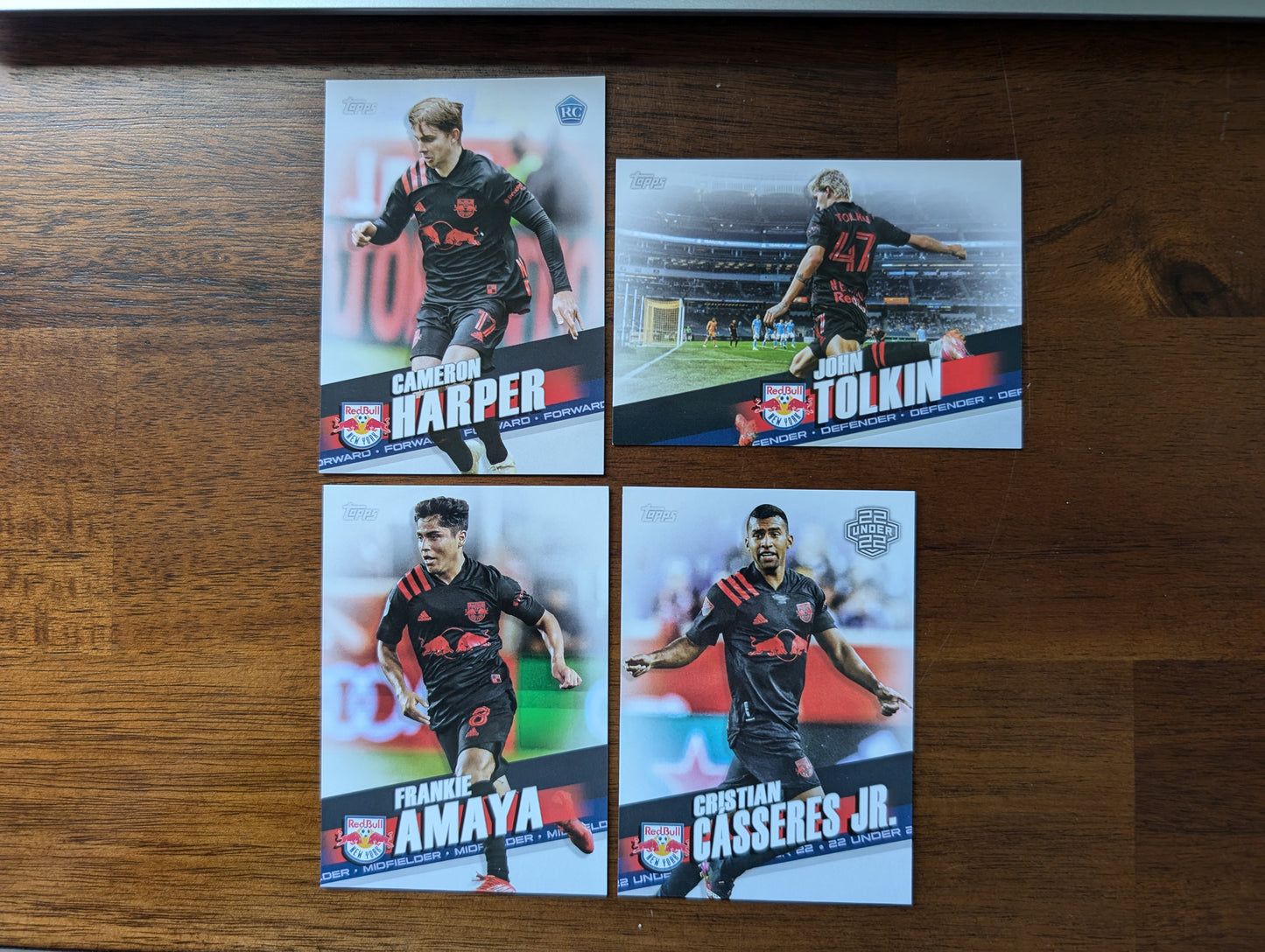 2022 MLS Base New York Red Bulls #7 + #109 + #122 + #197