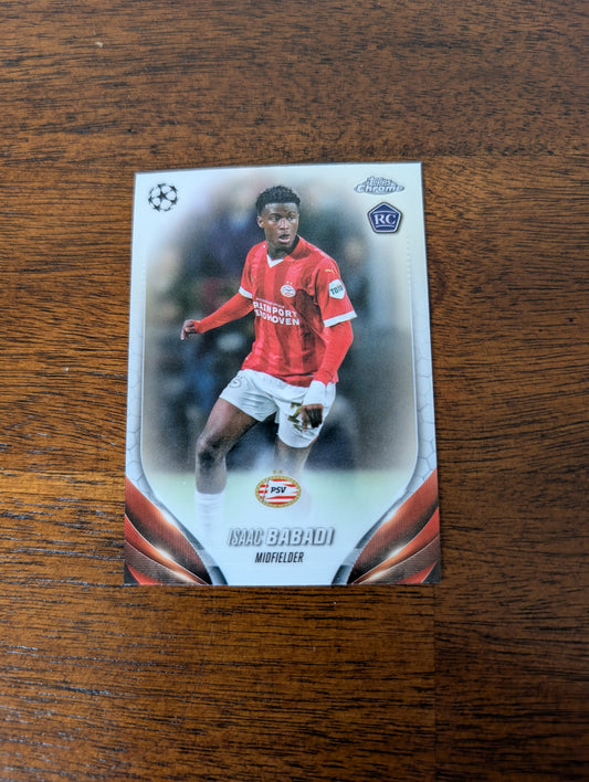 Isaac Babadi - PSV Eindhoven - Topps Chrome - #22 - Rookie