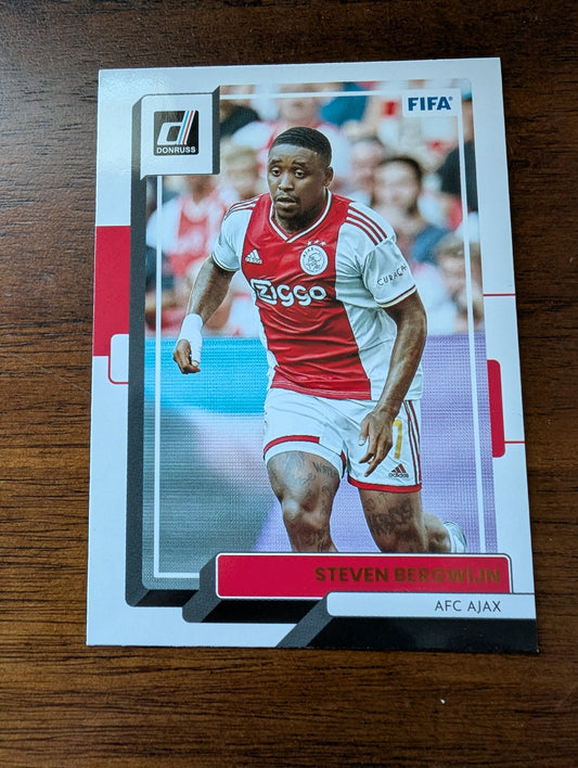 FIFA 2022-23 Panini Donruss - Base - Steven Bergwijn #142 - AFC Ajax