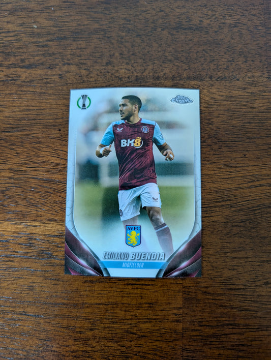 Emiliano Buendia - Aston Villa - Topps Chrome - #133