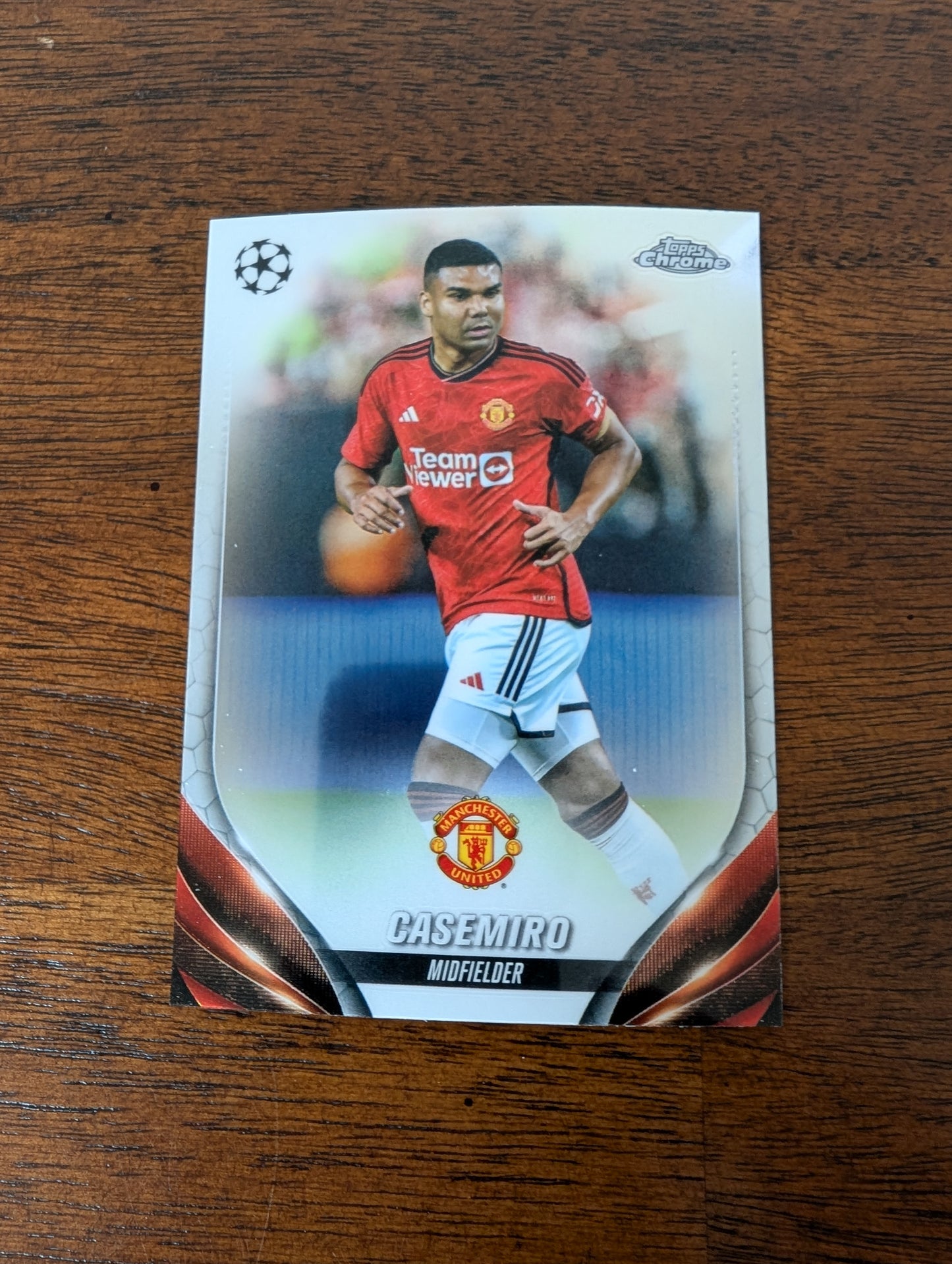 Casemiro - Manchester United - Topps Chrome - #189