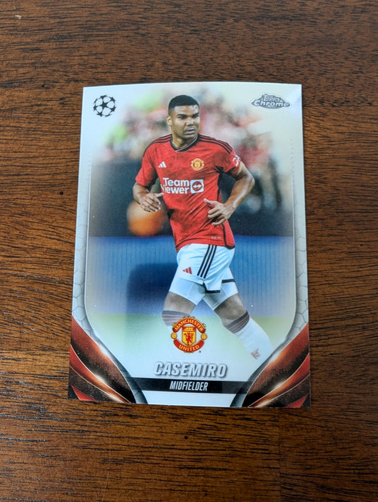 Casemiro - Manchester United - Topps Chrome - #189