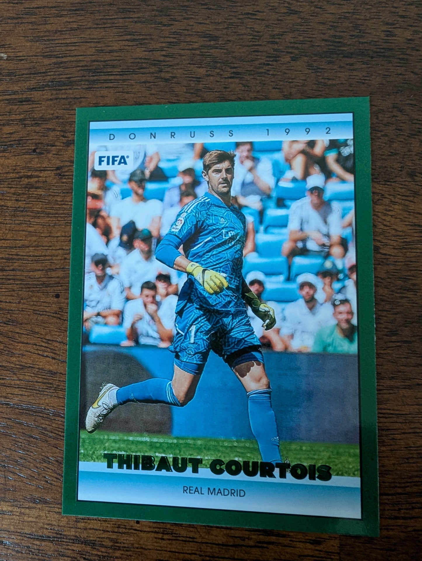 FIFA 2022-23 Panini Donruss - Donruss 1992 - Tribute Green -  Thibaut Courtois - Real Madrid - #17