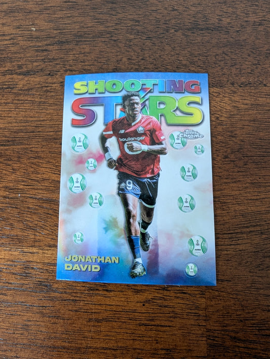 Jonathan David - LOSC Lille - Topps Chrome - #98-13 - Shooting Stars