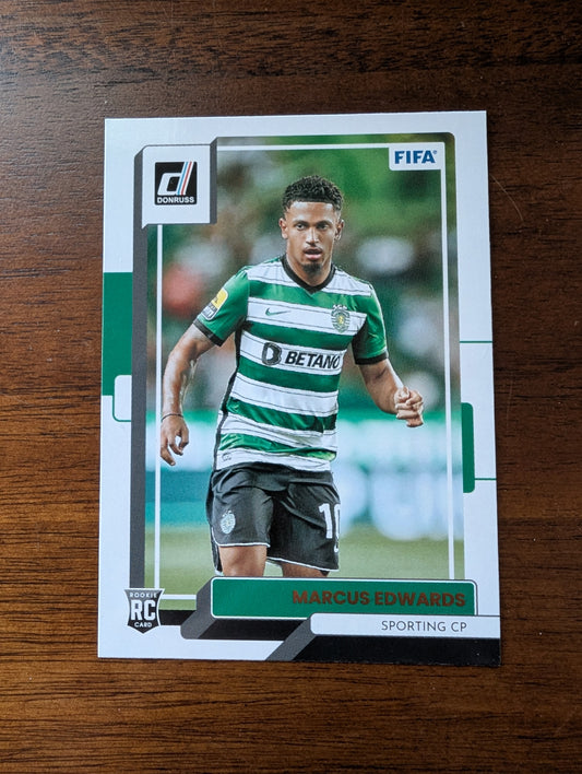FIFA 2022-23 Panini Donruss - Base - Rookie - Marcus Edwards #122 - Sporting CP