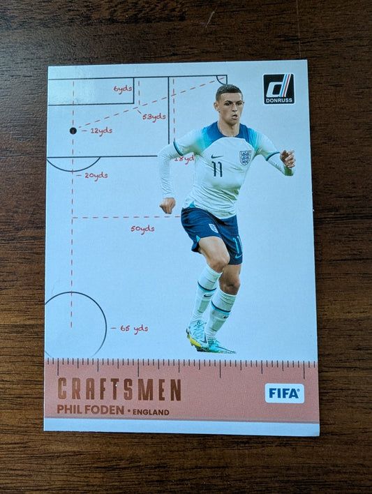 FIFA 2022-23 Panini Donruss - Craftsmen - Phil Foden - England - #7