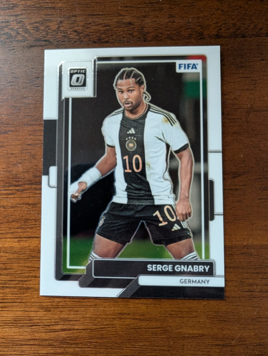FIFA 2022-23 Panini Donruss - Optic Soccer - Serge Gnabry - Germany - #62