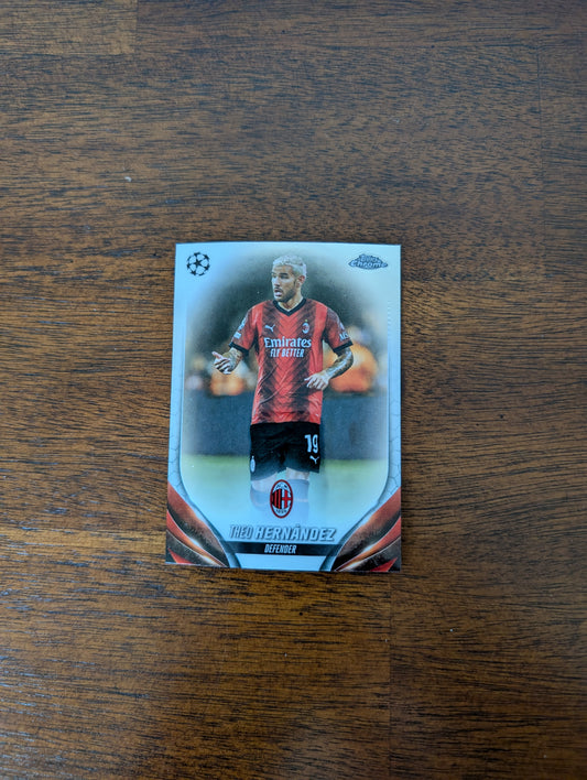 Theo Hernandez - AC Milan - Topps Chrome - #54