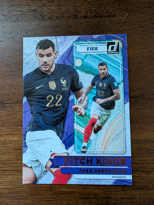 FIFA 2022-23 Panini Donruss - Pitch Kings - Theo Hernandez - France - #10