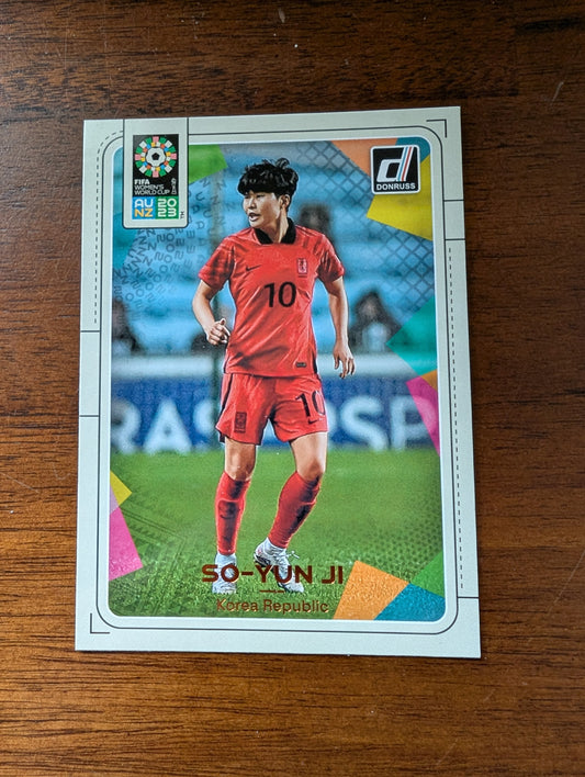 2023 Fifa Women's World Cup - So-Yun Ji - Korea Republic - Base - #103