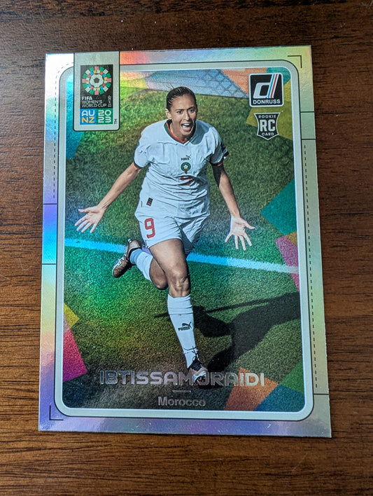 2023 Donruss FIFA Women's World Cup - Ibtissam Jraidi - Morocco - Rookie - Silver - #109