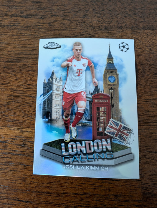 Joshua Kimmich - FC Bayern Munchen - Topps Chrome - #LC6 - London Calling