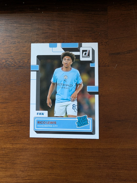 FIFA 2022-23 Panini Donruss - Rated Rookie - Rico Lewis - Manchester City - #179
