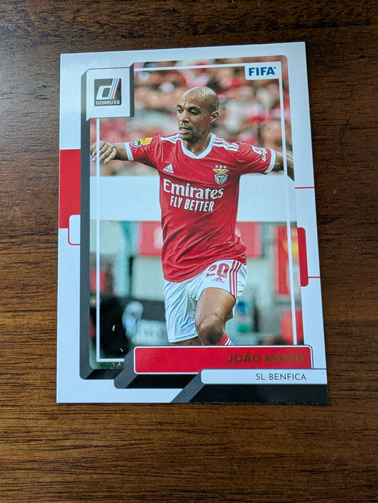 FIFA 2022-23 Panini Donruss - Base - Joao Mario #112 - SL Benfica