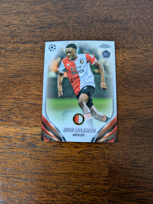 Antoni Milambo - Feyenoord - Topps Chrome - #140 - Rookie