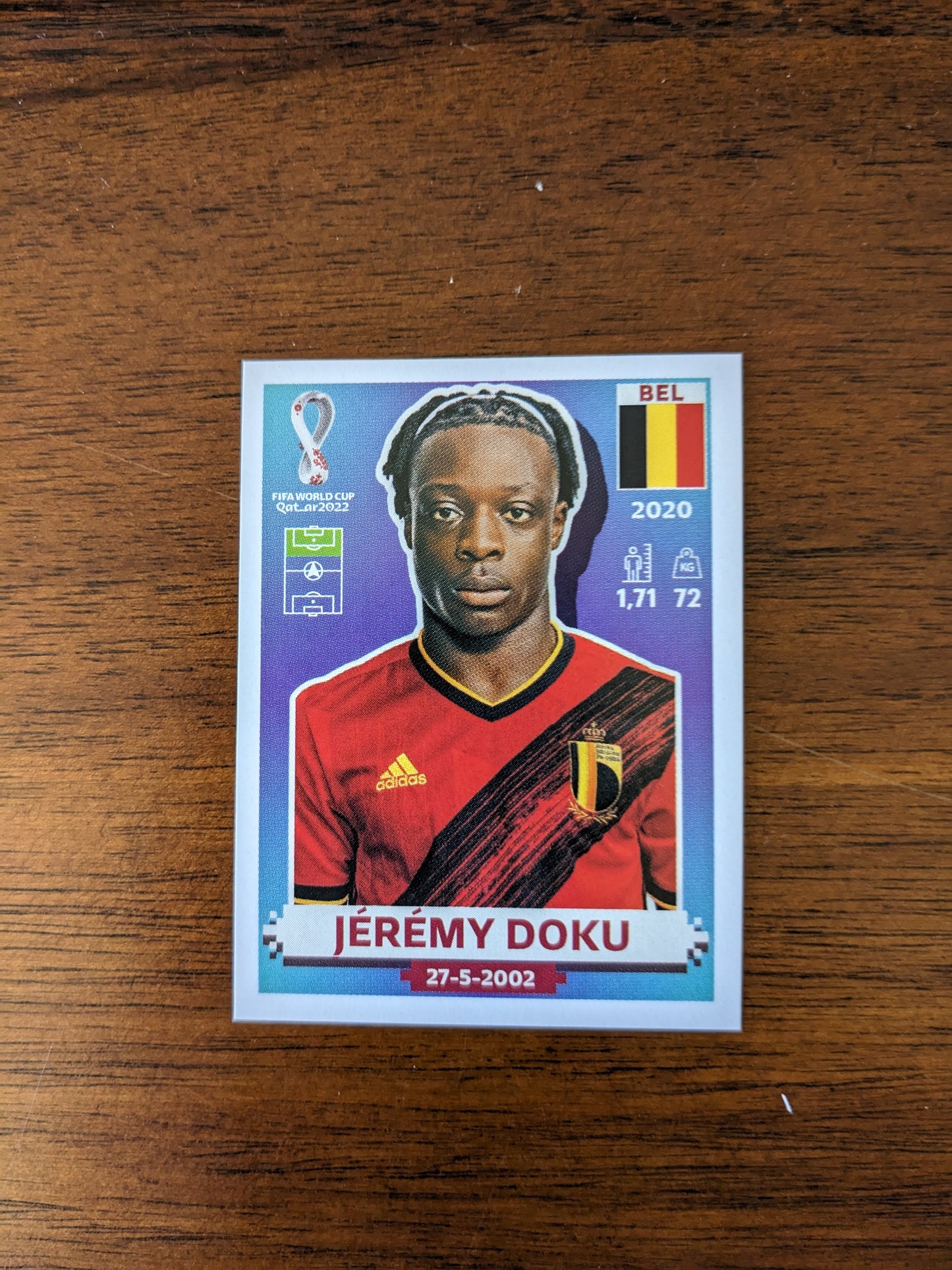 2022 Panini World Cup Qatar Stickers - Belgium - BEL1 BEL7 BEL8 BEL10 BEL11 BEL17 BEL19