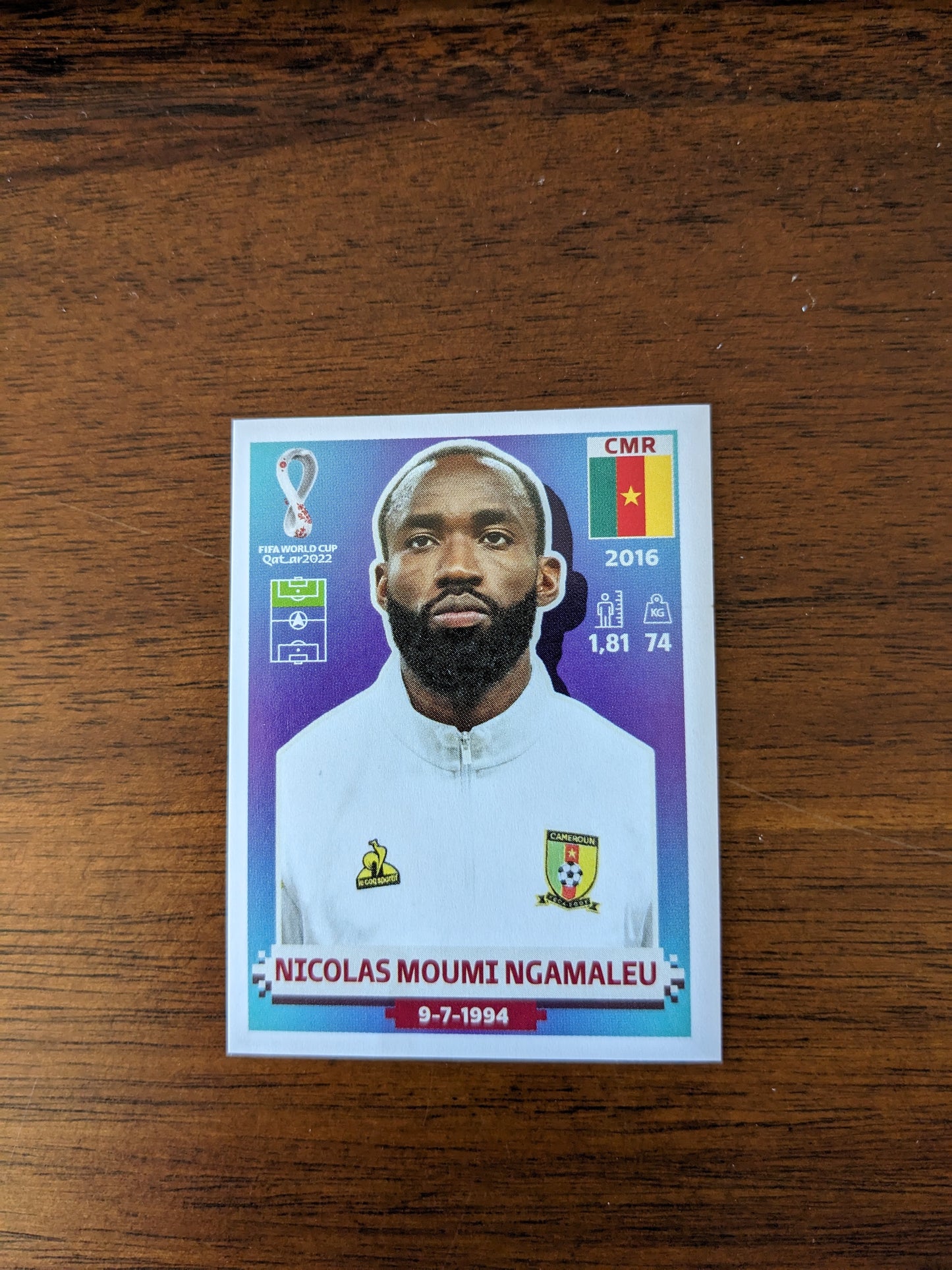 2022 Panini World Cup Qatar Stickers - Cameroon - CMR4 CMR5 CMR6 CMR8 CMR10 CMR16 CMR17 CMR19