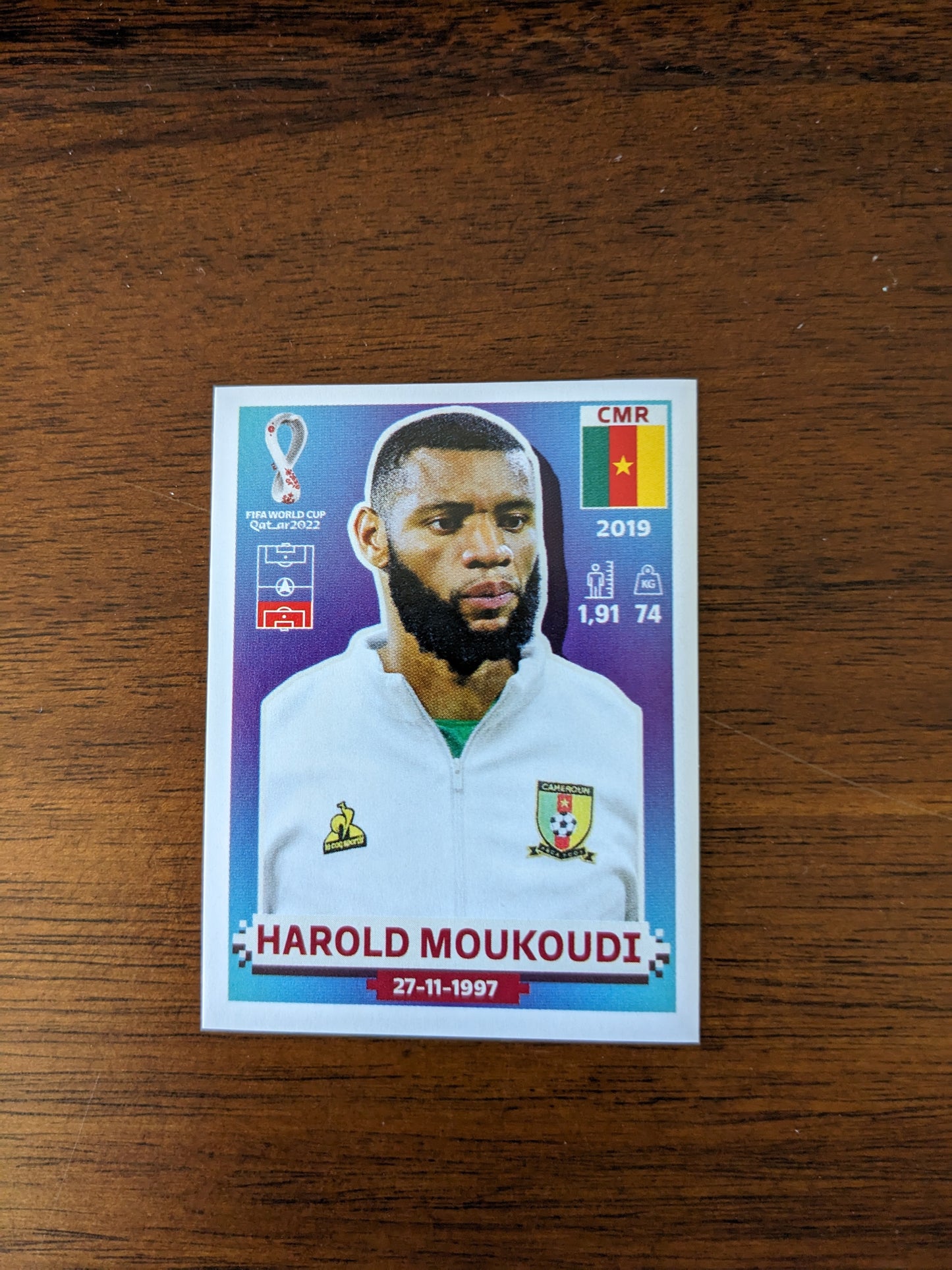 2022 Panini World Cup Qatar Stickers - Cameroon - CMR4 CMR5 CMR6 CMR8 CMR10 CMR16 CMR17 CMR19