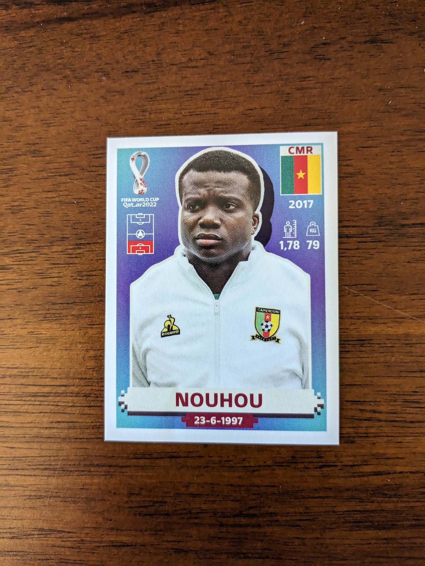 2022 Panini World Cup Qatar Stickers - Cameroon - CMR4 CMR5 CMR6 CMR8 CMR10 CMR16 CMR17 CMR19