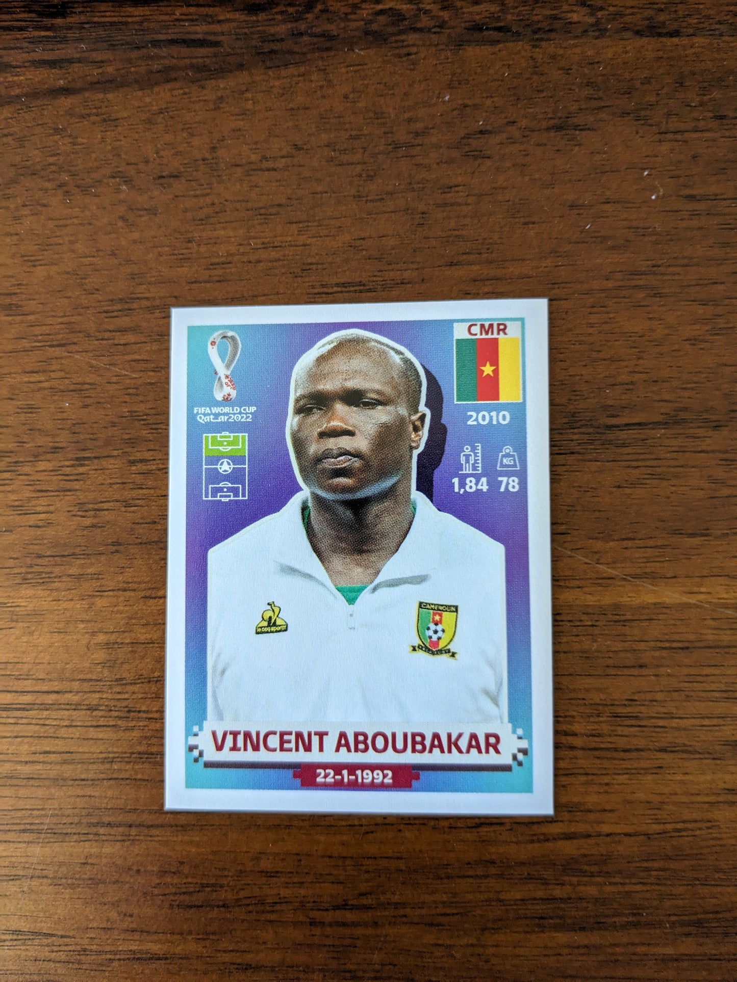 2022 Panini World Cup Qatar Stickers - Cameroon - CMR4 CMR5 CMR6 CMR8 CMR10 CMR16 CMR17 CMR19