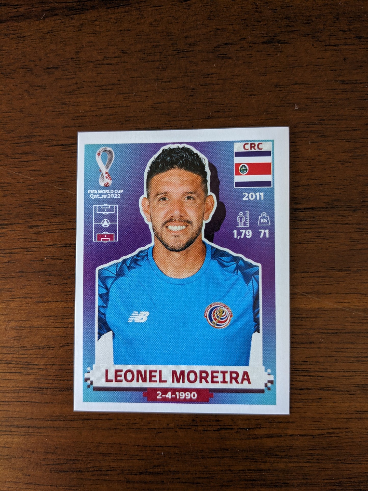 2022 Panini World Cup Qatar Stickers - Costa Rica - CRC3 CRC4 CRC5 CRC12 CRC15 CRC18 CRC20