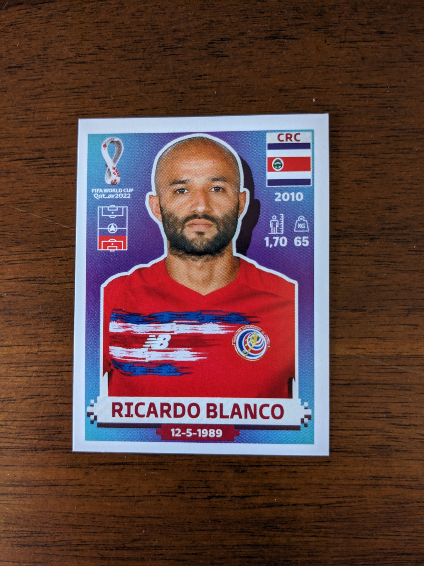 2022 Panini World Cup Qatar Stickers - Costa Rica - CRC3 CRC4 CRC5 CRC12 CRC15 CRC18 CRC20
