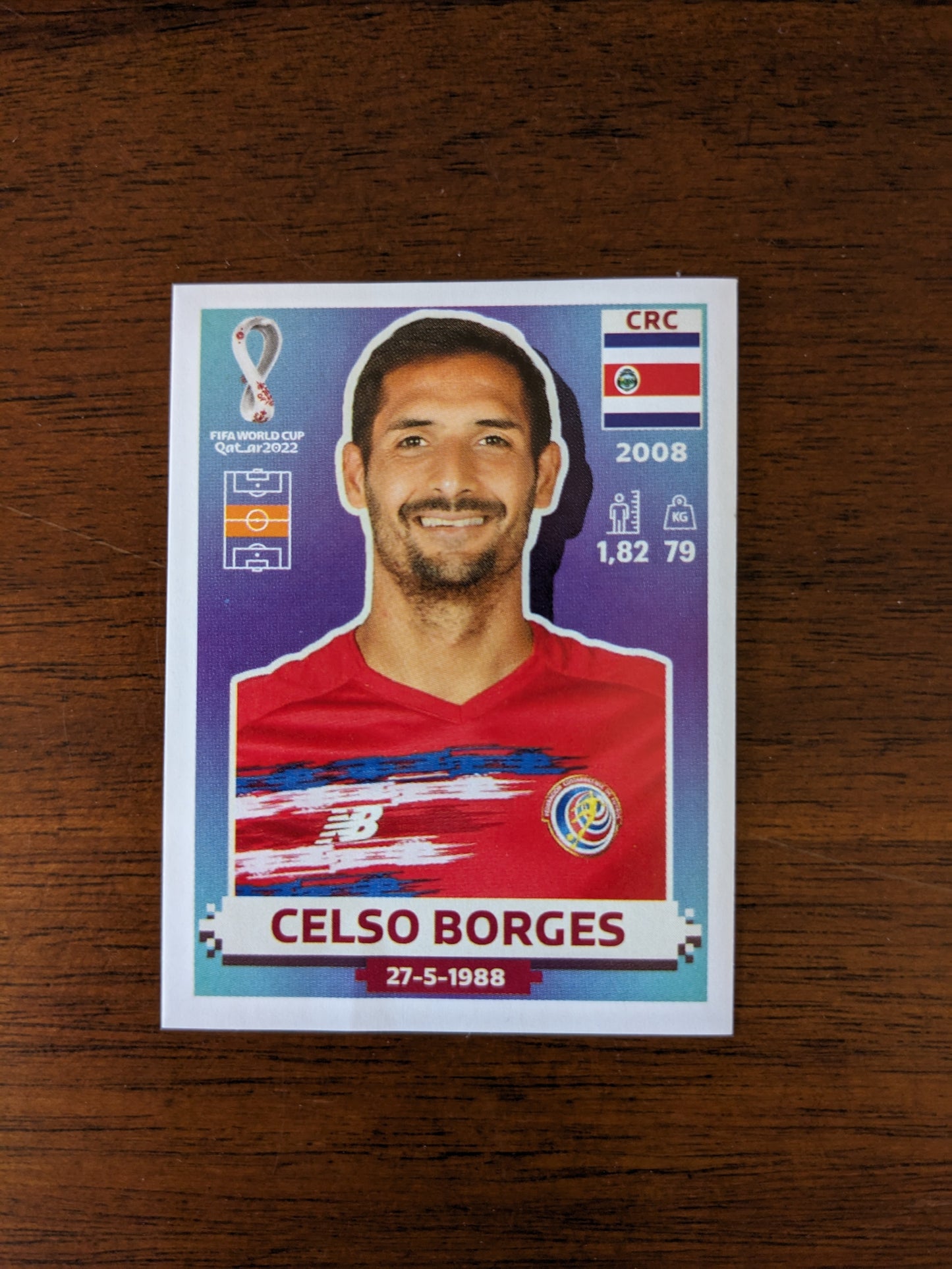 2022 Panini World Cup Qatar Stickers - Costa Rica - CRC3 CRC4 CRC5 CRC12 CRC15 CRC18 CRC20