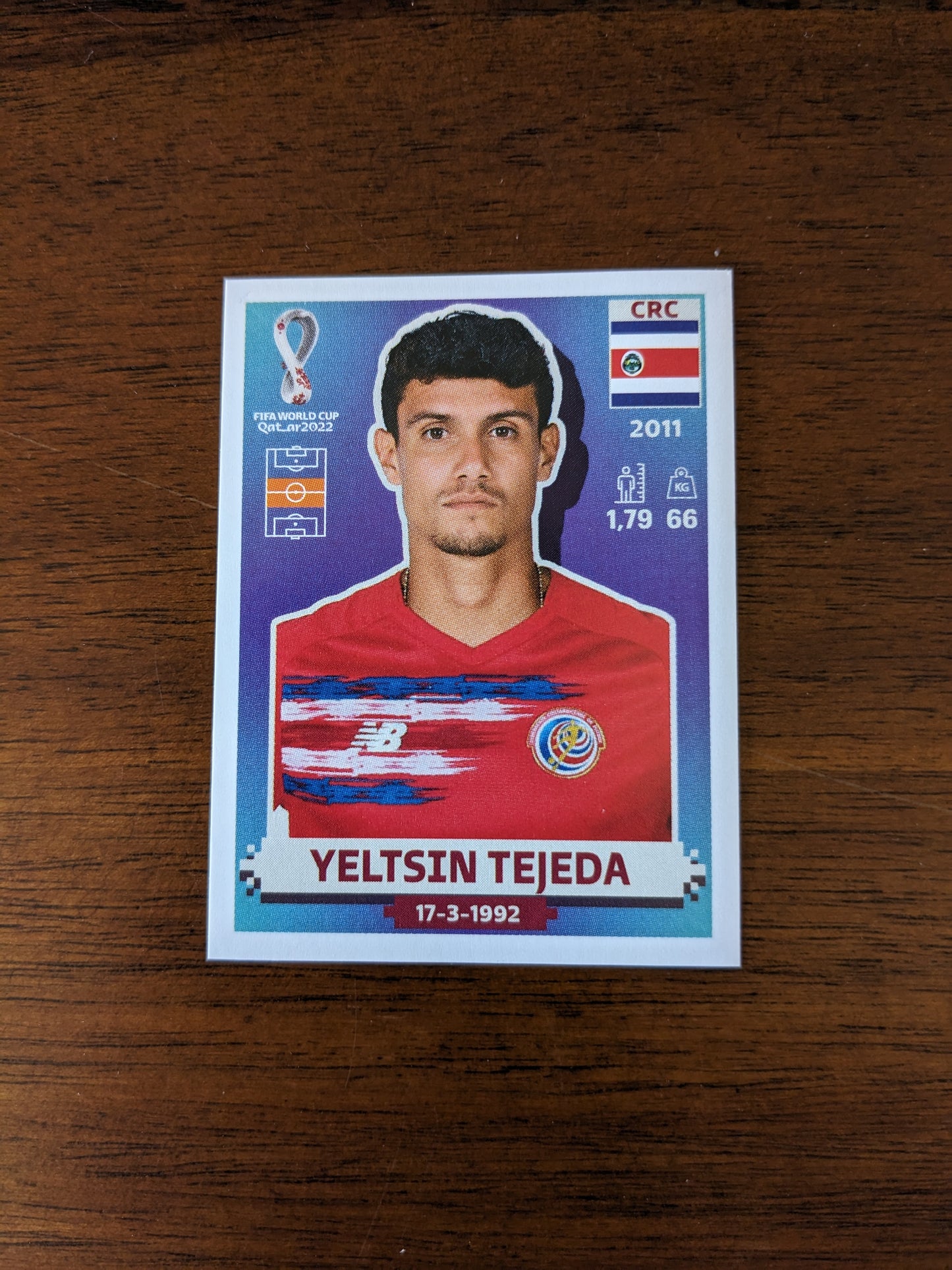 2022 Panini World Cup Qatar Stickers - Costa Rica - CRC3 CRC4 CRC5 CRC12 CRC15 CRC18 CRC20