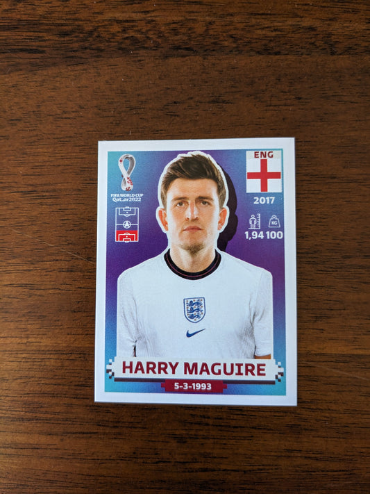 2022 Panini World Cup Qatar Stickers - England - ENG7