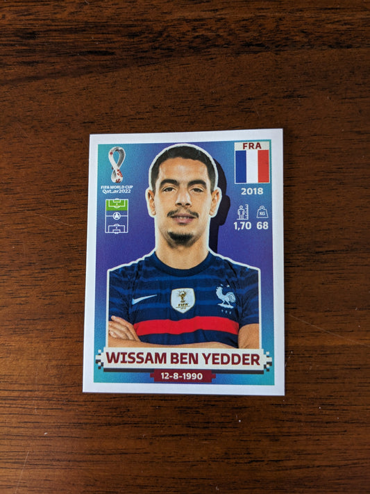 2022 Panini World Cup Qatar Stickers - France - FRA15 FRA17