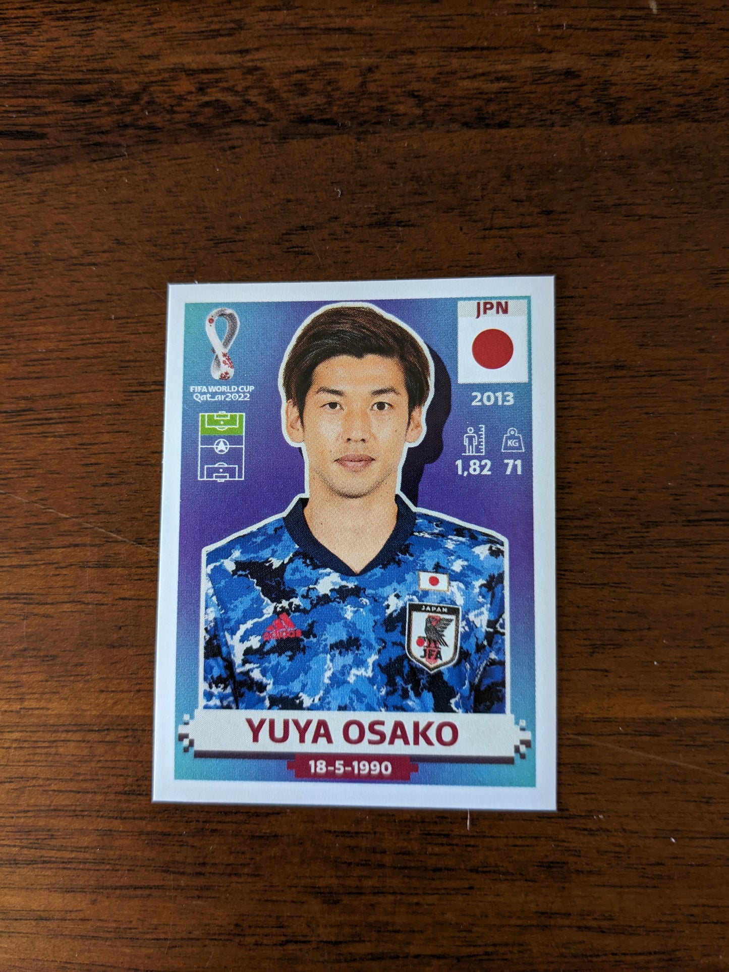2022 Panini World Cup Qatar Stickers - Japan - JPN8 JPN14 JPN15 JPN20