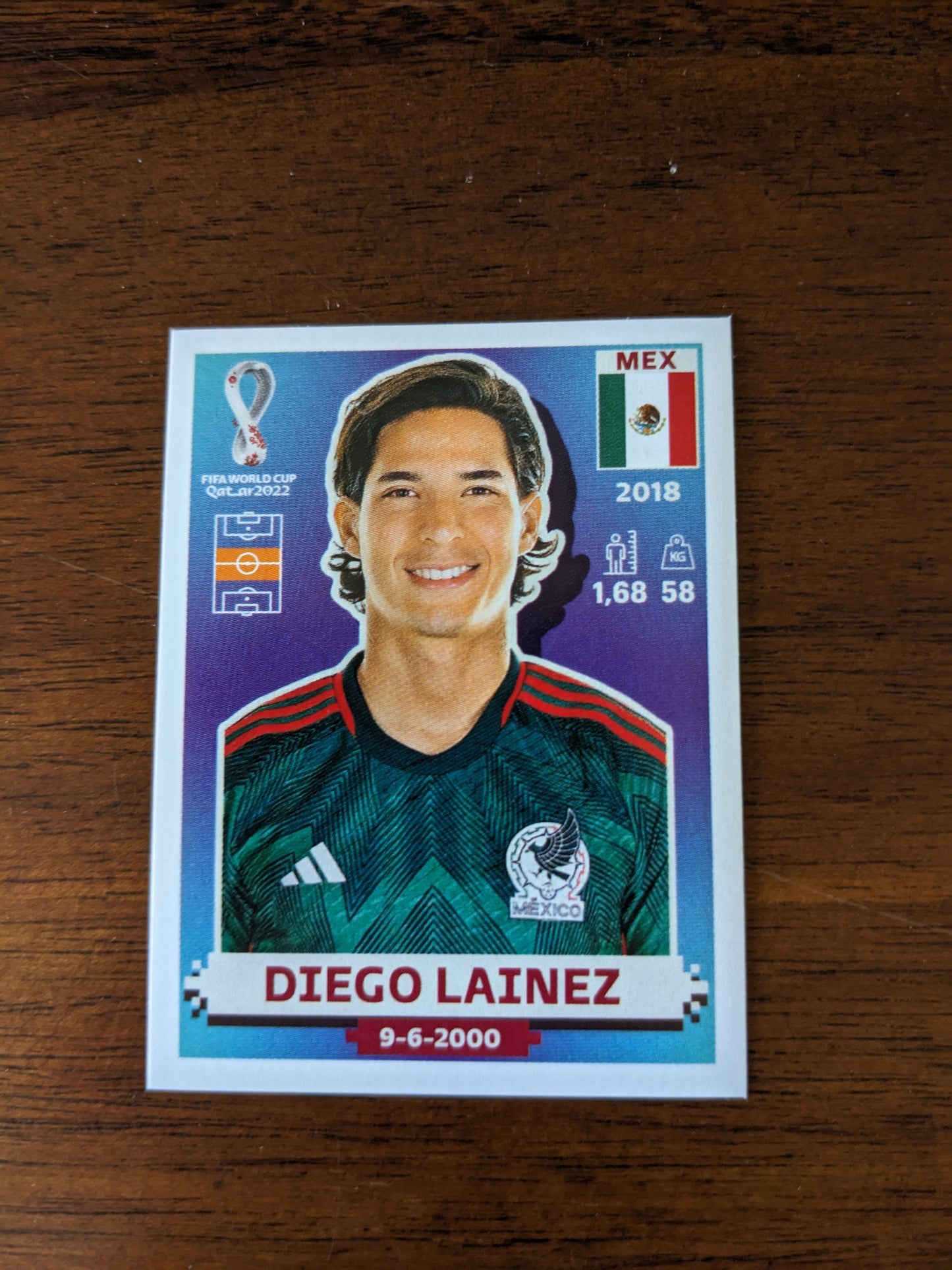 2022 Panini World Cup Qatar Stickers - Mexico - MEX3 MEX4 MEX5 MEX7 MEX9 MEX16 MEX17