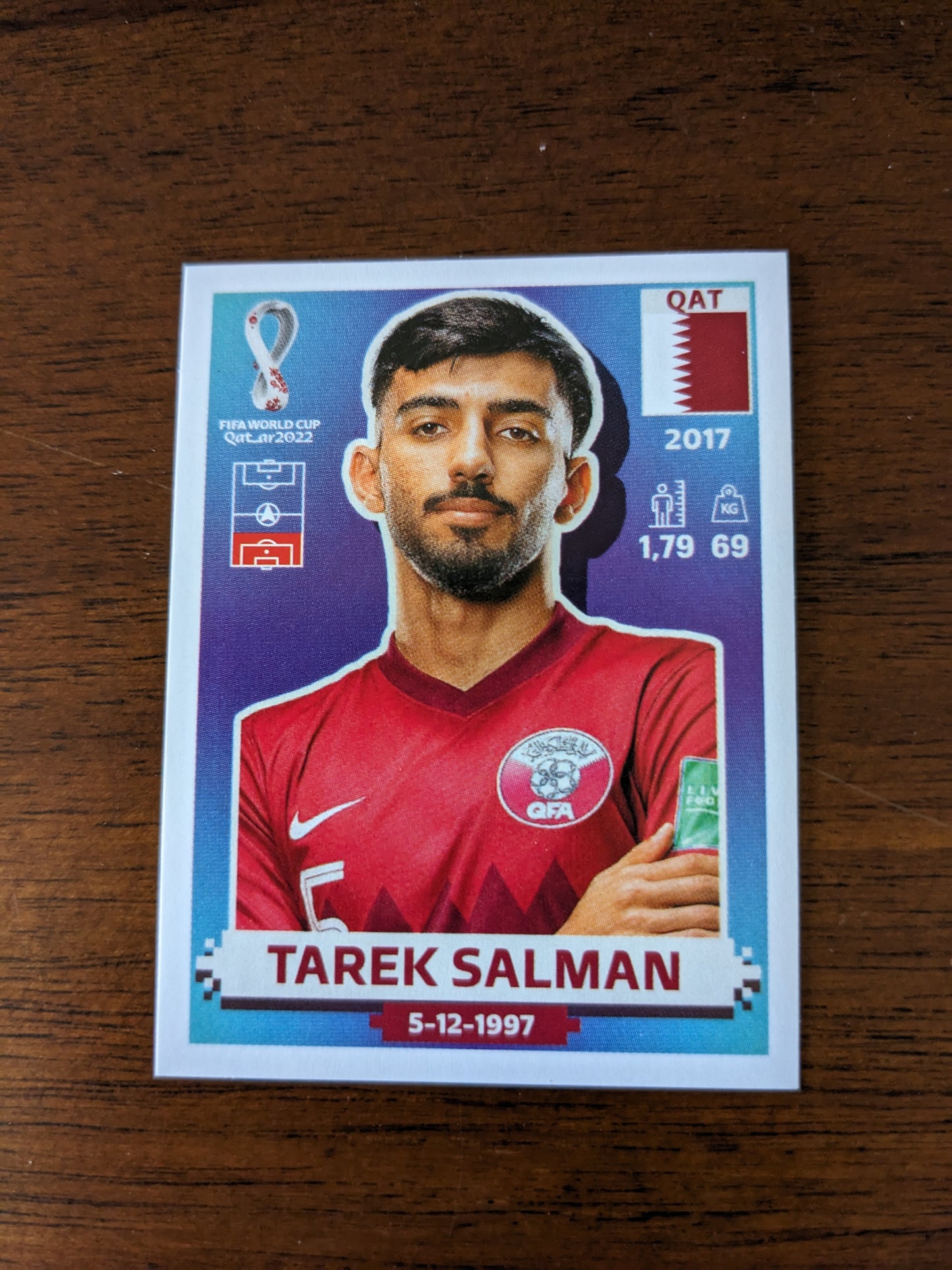 2022 Panini World Cup Qatar Stickers - Qatar - QAT2 QAT7 QAT9 QAT10 QAT11 QAT12 QAT13 QAT19