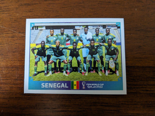 2022 Panini World Cup Qatar Stickers - Senegal - SEN1 SEN13 SEN14 SEN19