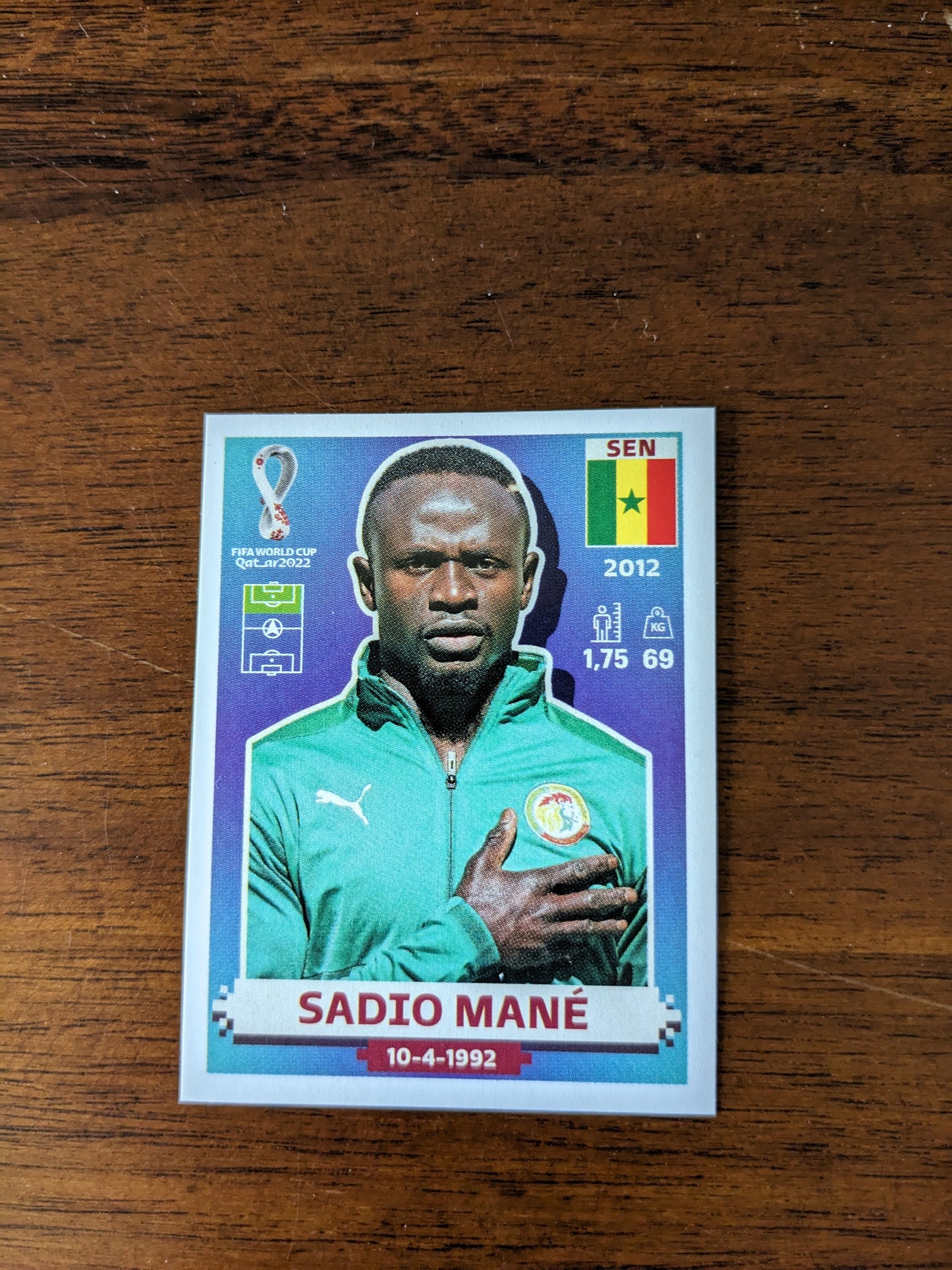 2022 Panini World Cup Qatar Stickers - Senegal - SEN1 SEN13 SEN14 SEN19