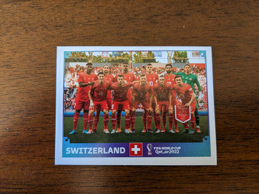 2022 Panini World Cup Qatar Stickers - Switzerland - SUI1 SUI4 SUI6 SUI9 SUI12 SUI13 SUI14 SUI15 SUI16 SUI18 SUI20