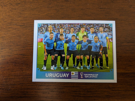 2022 Panini World Cup Qatar Stickers - Uruguay - URU1 URU3 URU6 URU8 URU9 URU11 URU14