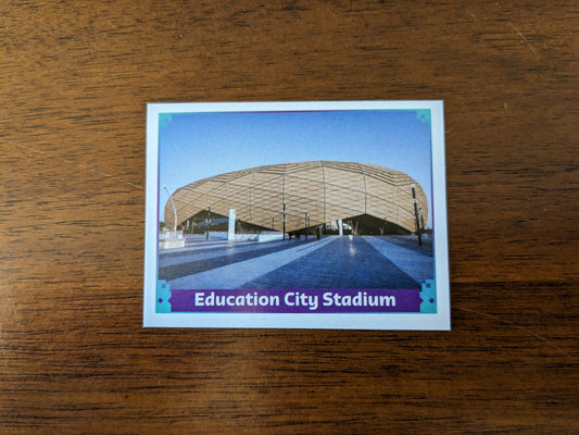 2022 Panini World Cup Qatar Stickers - Education City Stadium - FWC11
