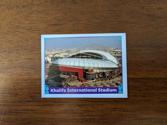 2022 Panini World Cup Qatar Stickers - Khalifa International Stadium - FWC12