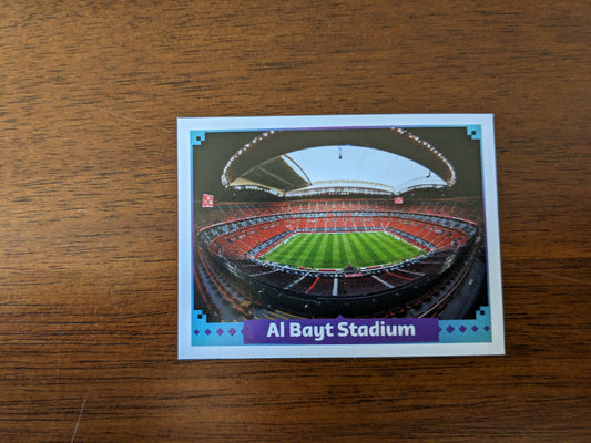 2022 Panini World Cup Qatar Stickers - Al Bayt Stadium - FWC15