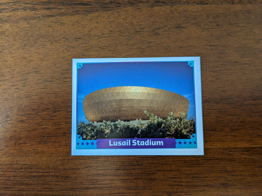 2022 Panini World Cup Qatar Stickers - Lusail Stadium - FWC16