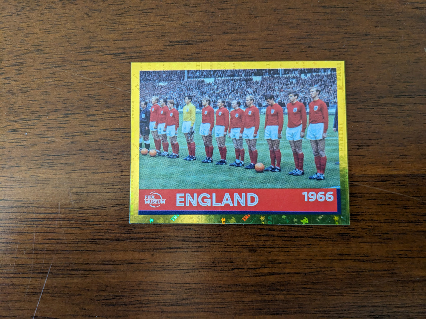 2022 Panini World Cup Qatar Stickers - FIFA Museum - FWC22 - England - 1966