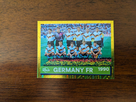 2022 Panini World Cup Qatar Stickers - FIFA Museum - FWC26 - Germany - 1990