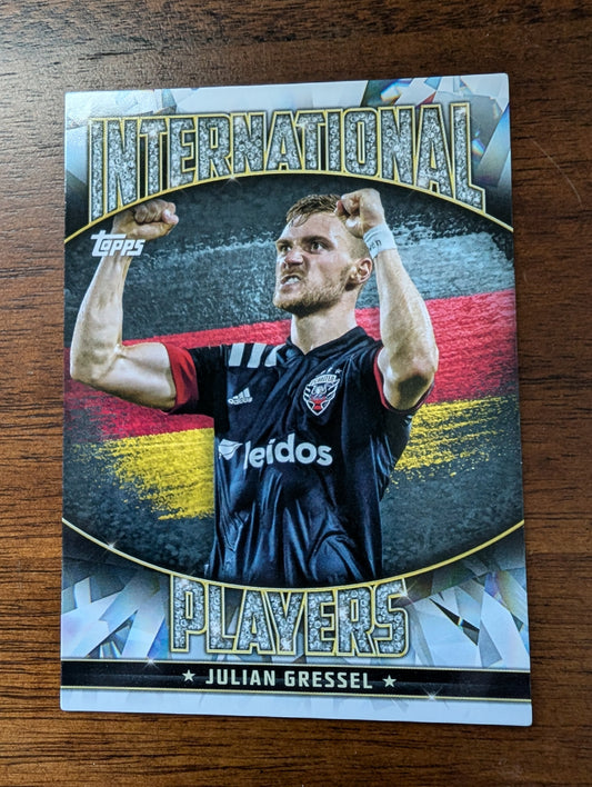 Julian Gressel - D.C. United - Topps Major League Soccer - #IP-18 - International Players
