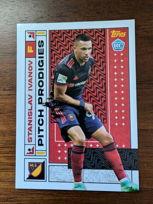Stanislav Ivanov - Chicago Fire - Topps Major League Soccer - #56 - Rookie